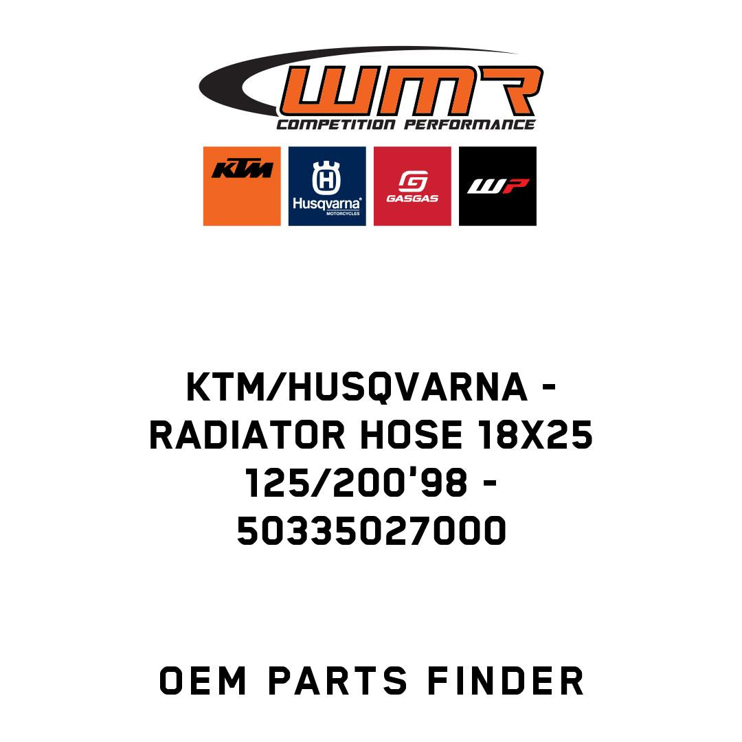 RADIATOR HOSE 18X25 125/200'98