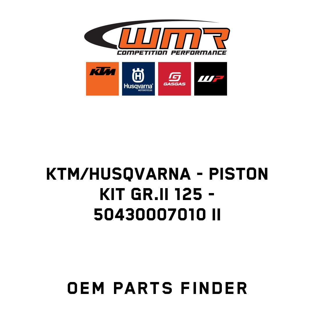 PISTON KIT GR.II 125