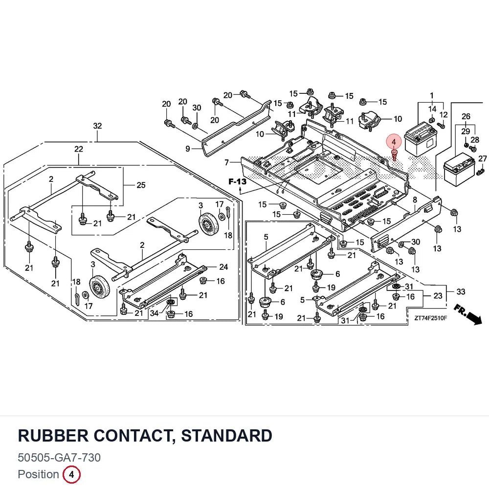 Rubber Contact, Standard