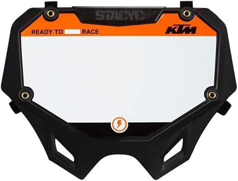 KTM eDrive Front Number Plate for STACYC Visit the KTM Store