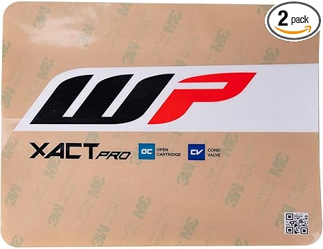 WP Suspension Fork Decal Set - XACT PRO CV OC 142x171 - (35mm) (50cc/65cc) (2020-2022)