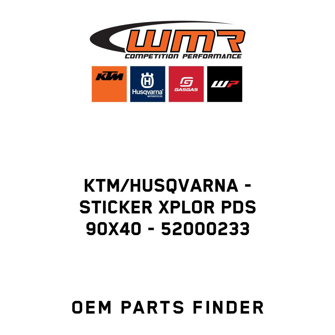 Sticker XPLOR PDS 90x40