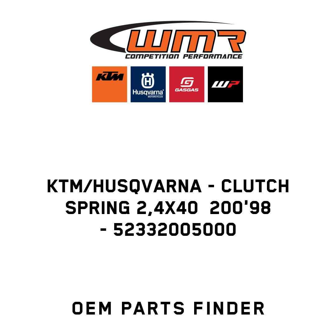CLUTCH SPRING 2,4X40  200'98