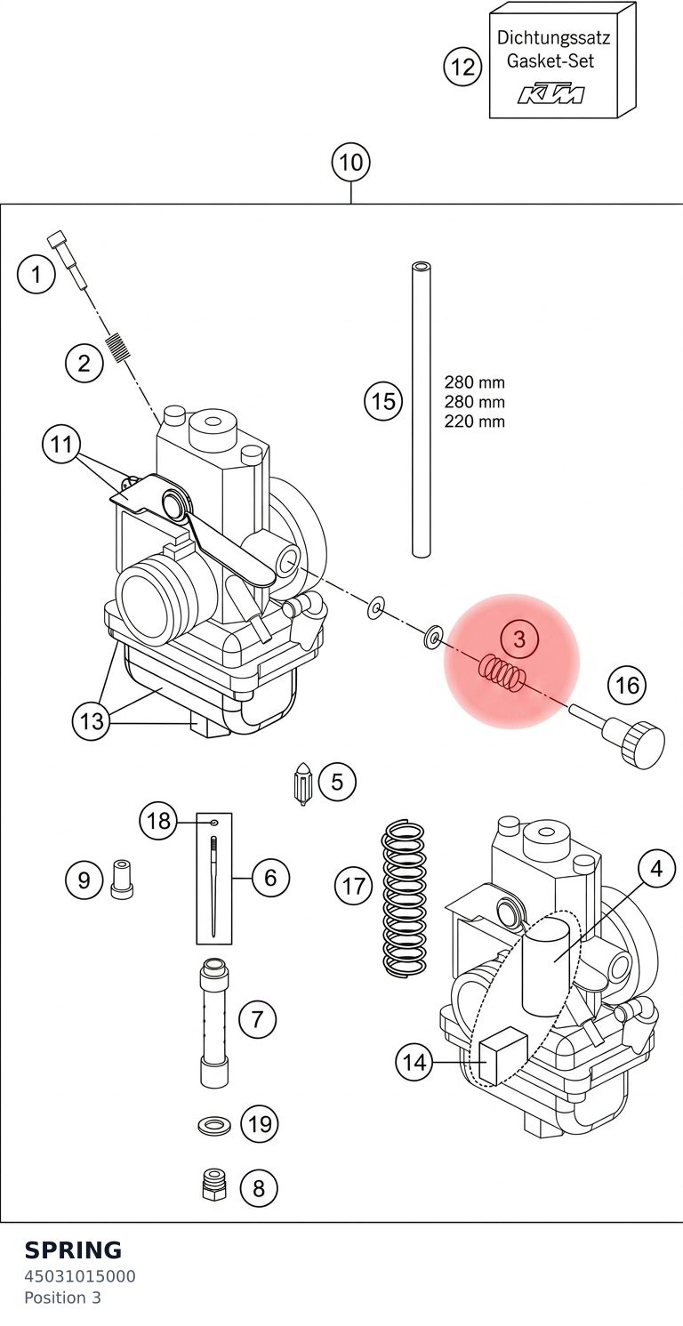 Diagram preview: SPRING (45031015000)