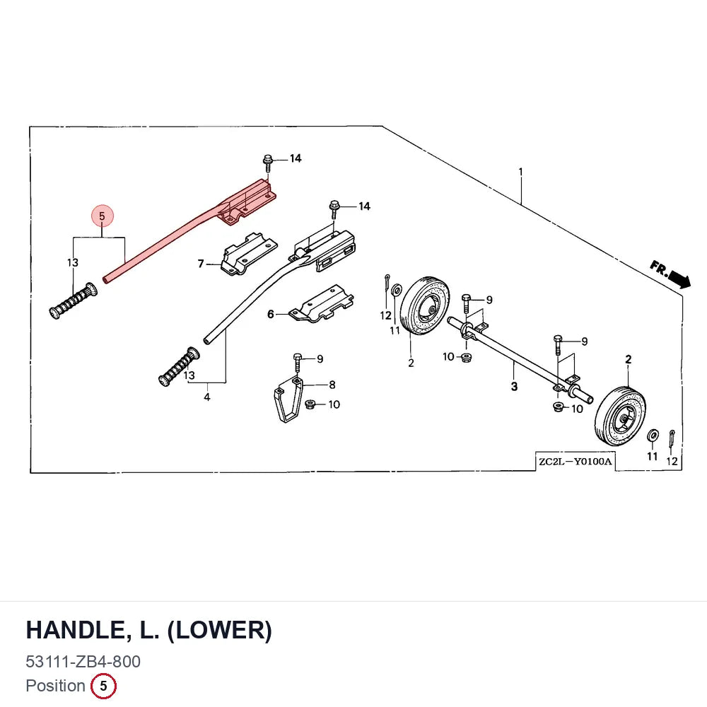 HANDLE, L. (LOWER)