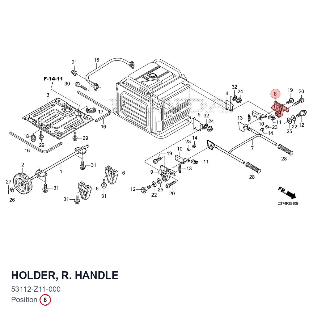 HOLDER, R. HANDLE