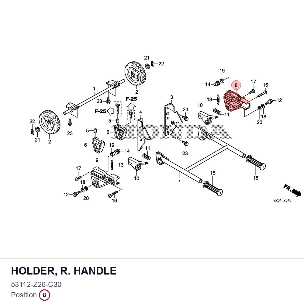 HOLDER, R. HANDLE
