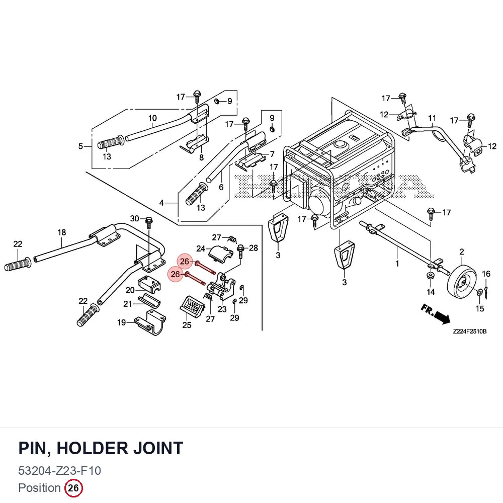 PIN, HOLDER JOINT