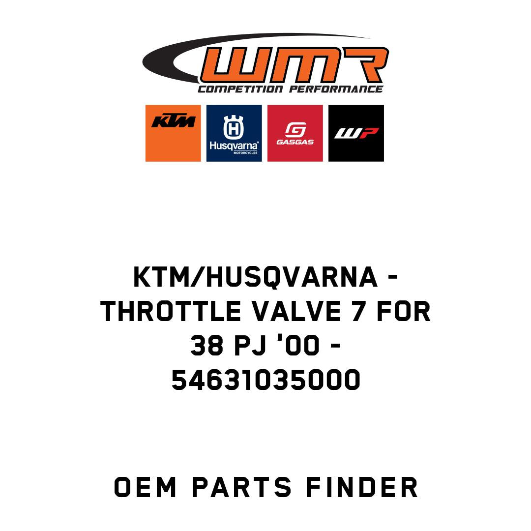 THROTTLE VALVE 7 FOR 38 PJ '00