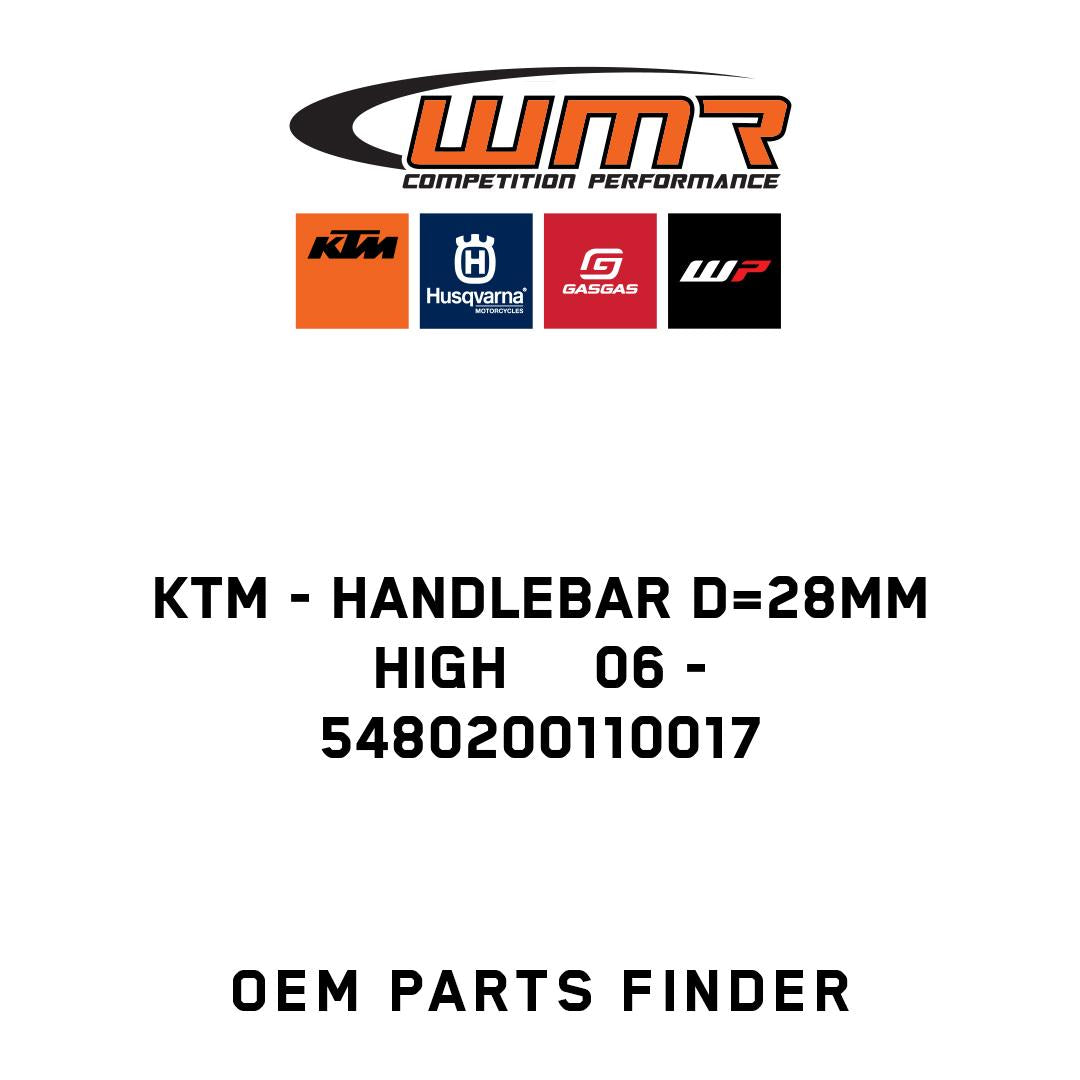 HANDLEBAR D=28MM HIGH     06