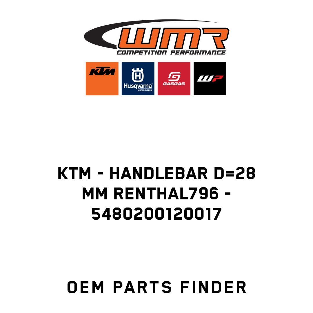 HANDLEBAR D=28 MM RENTHAL796