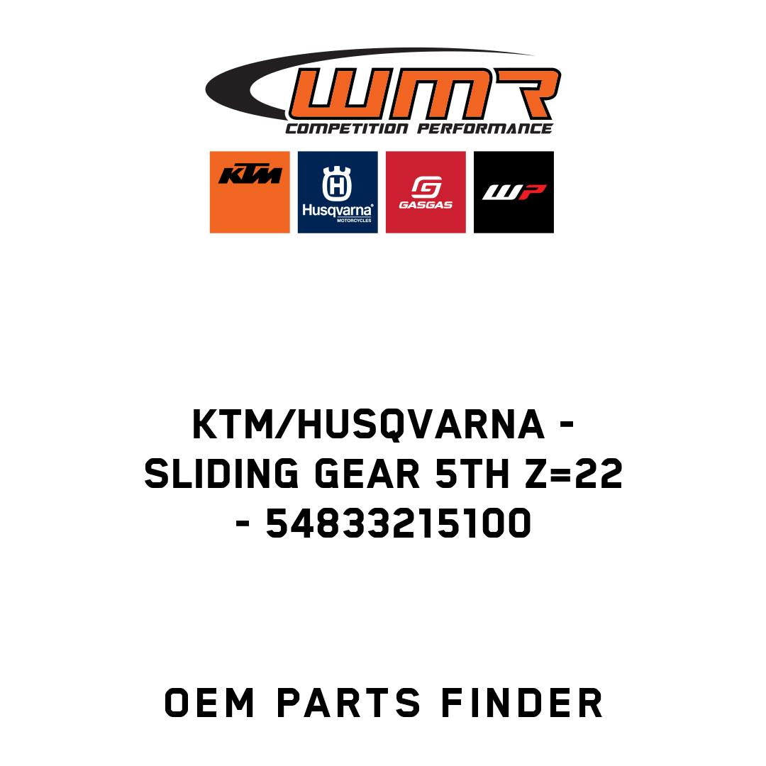 Sliding gear 5th Z=22