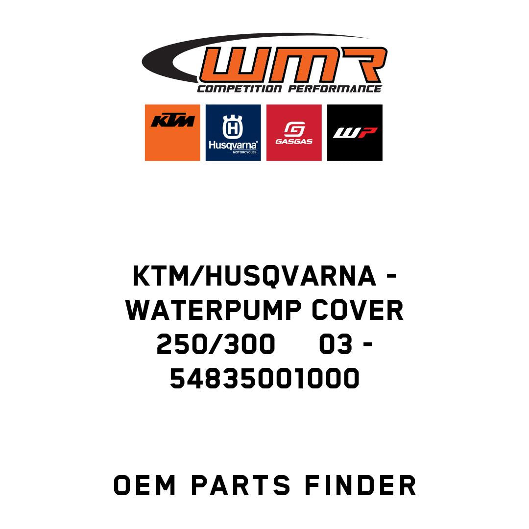 WATERPUMP COVER 250/300     03