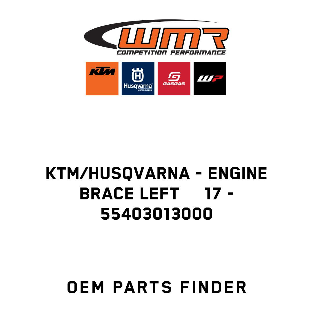 ENGINE BRACE LEFT     17