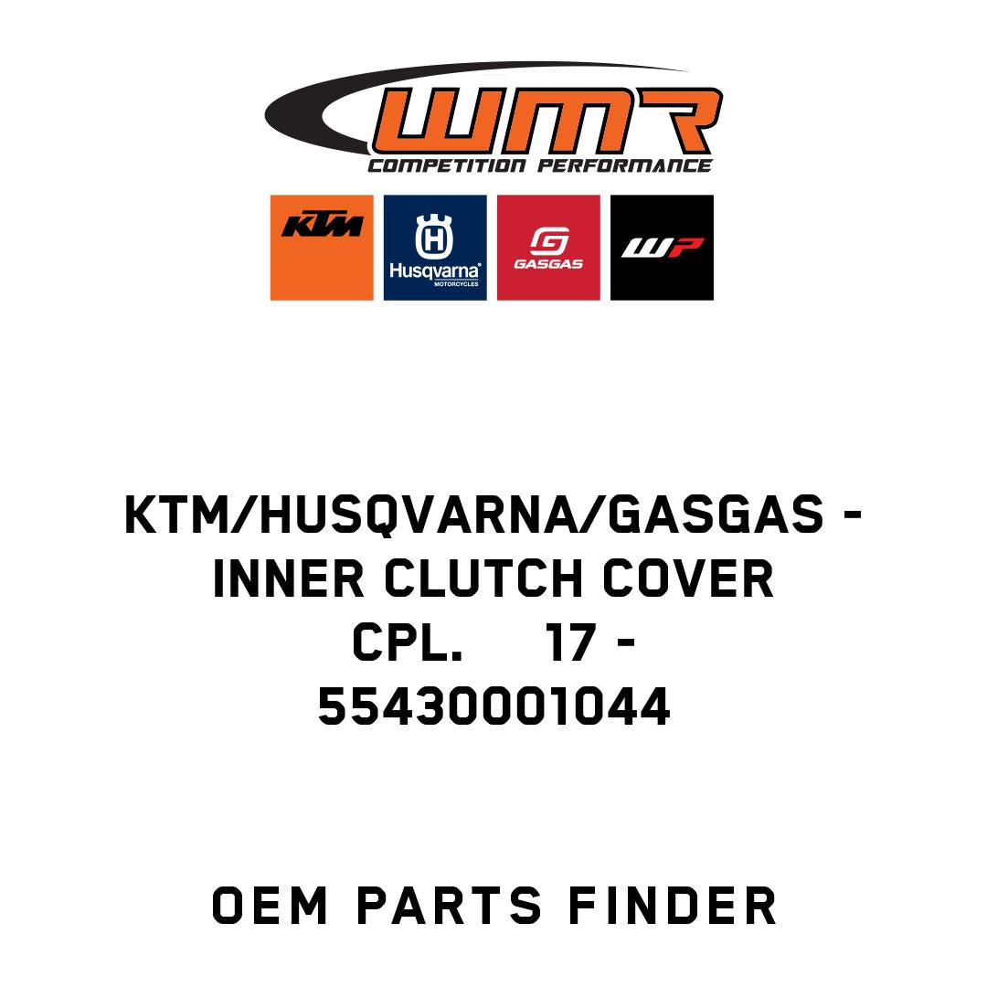 INNER CLUTCH COVER CPL.     17