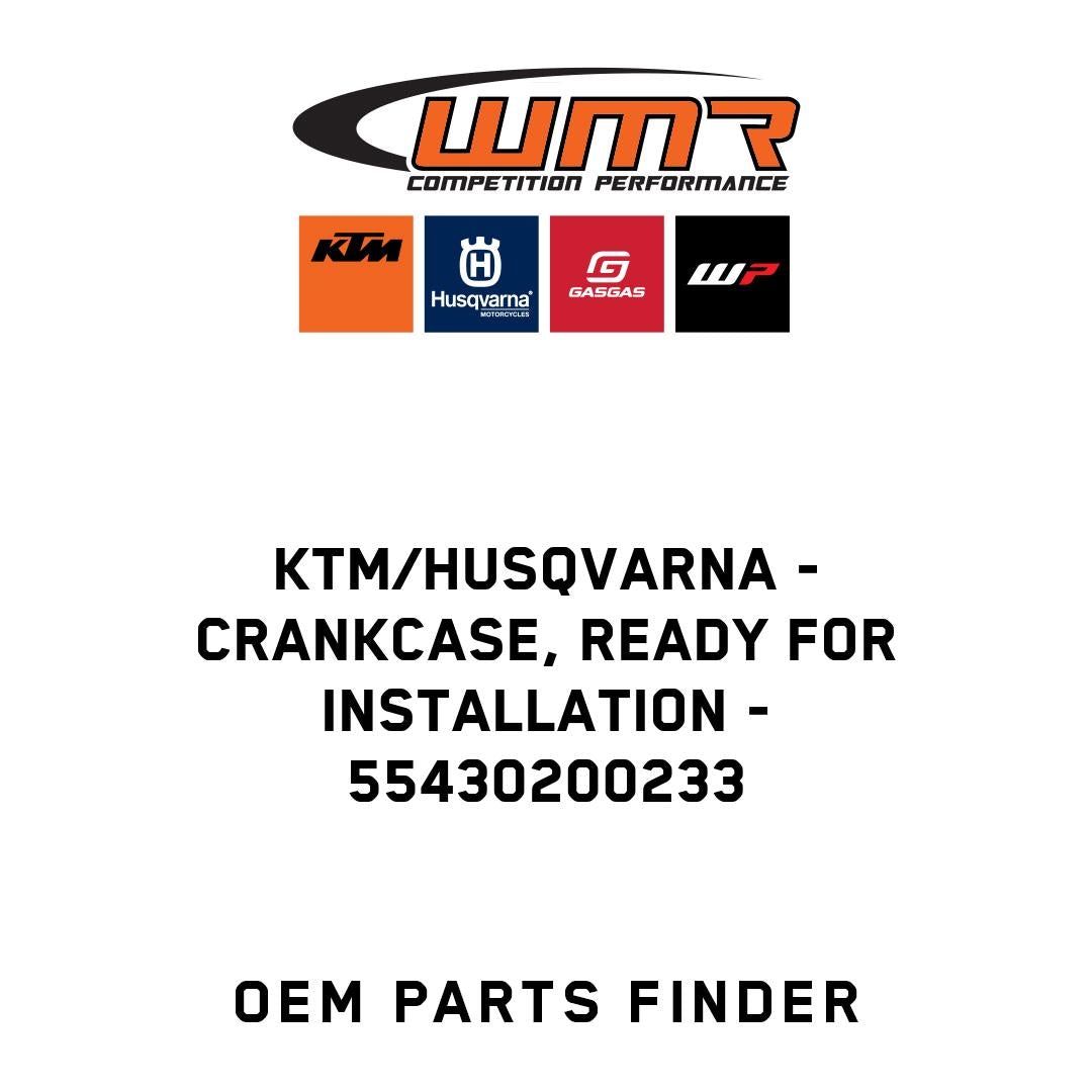 Crankcase, ready for installation