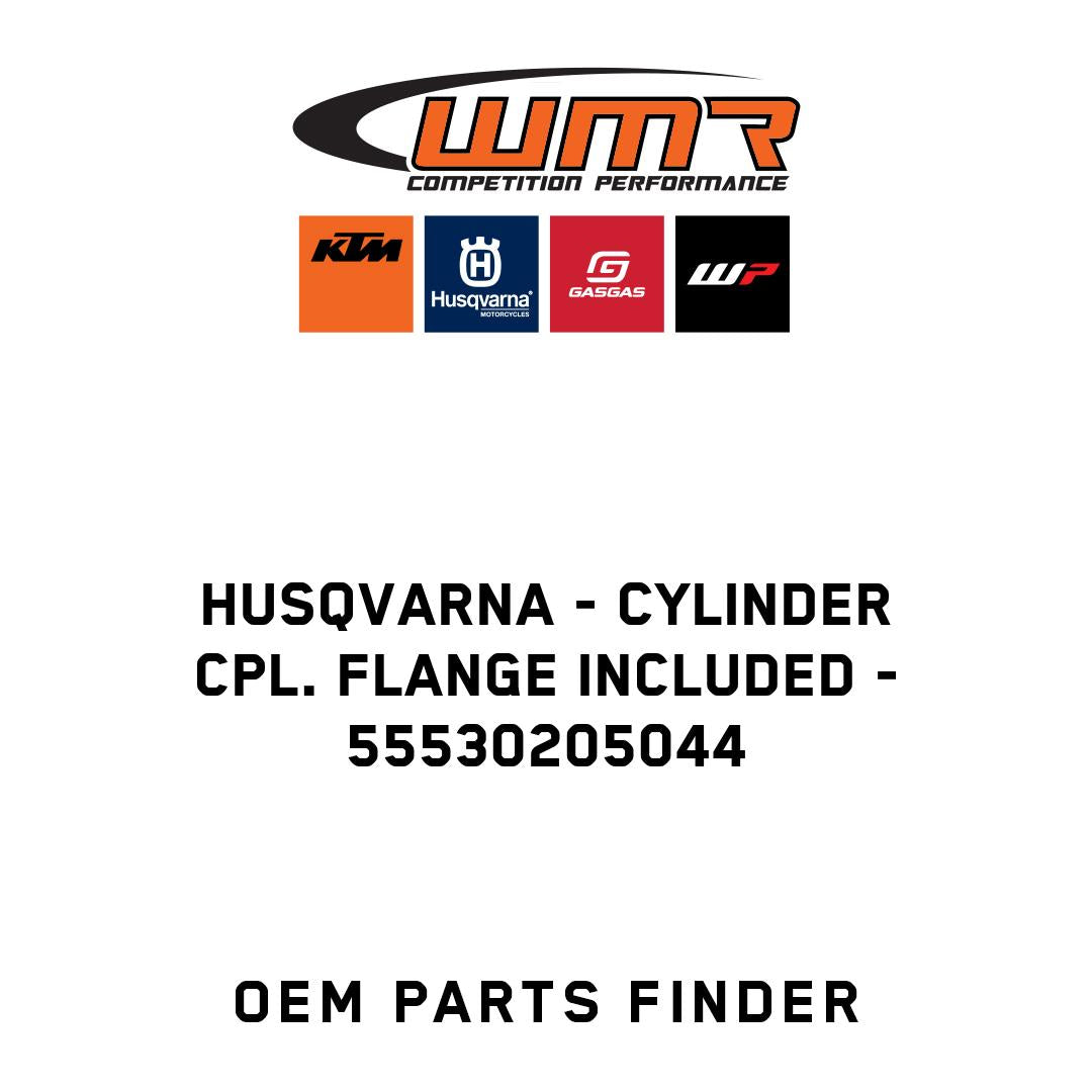 Cylinder cpl. Flange included