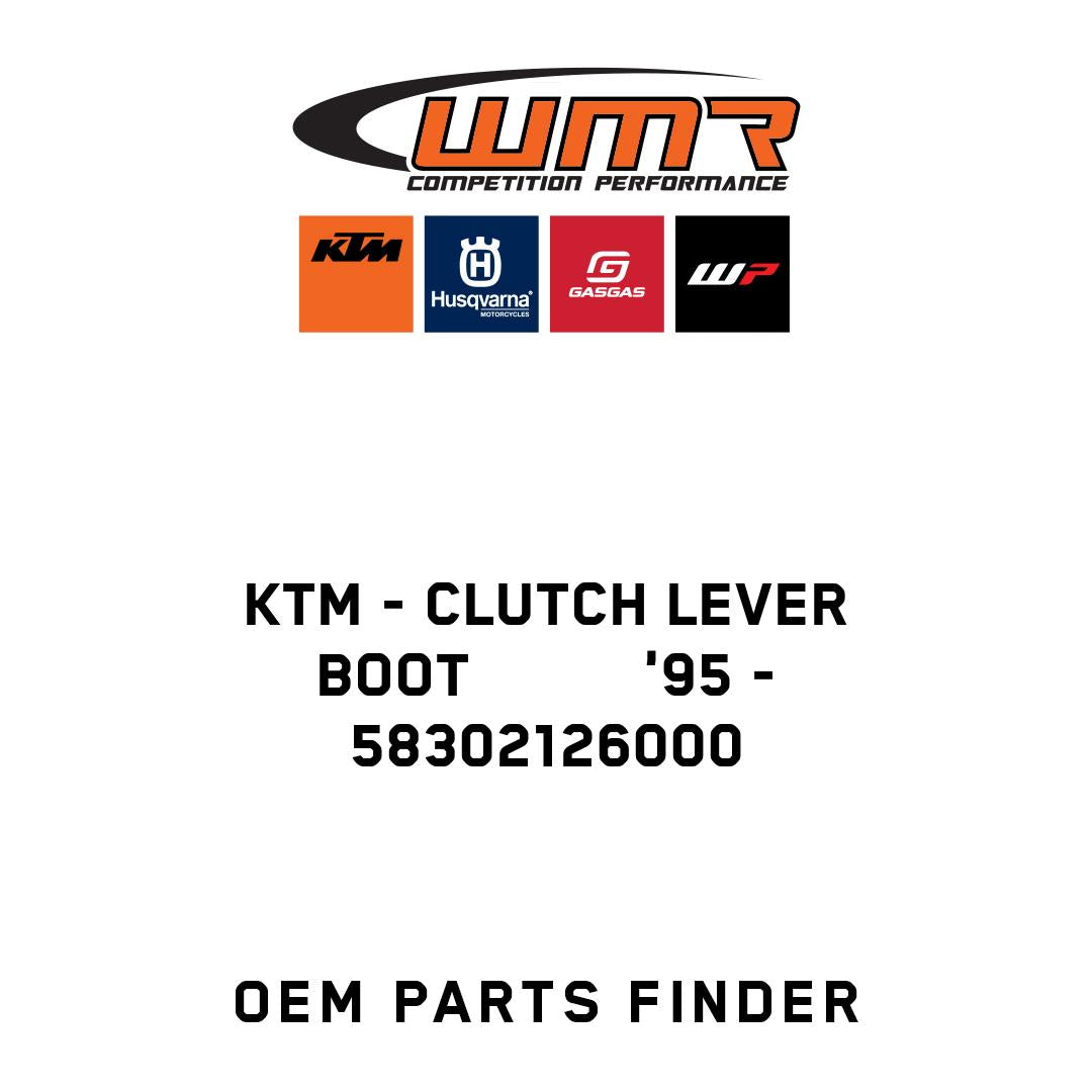 CLUTCH LEVER BOOT          '95