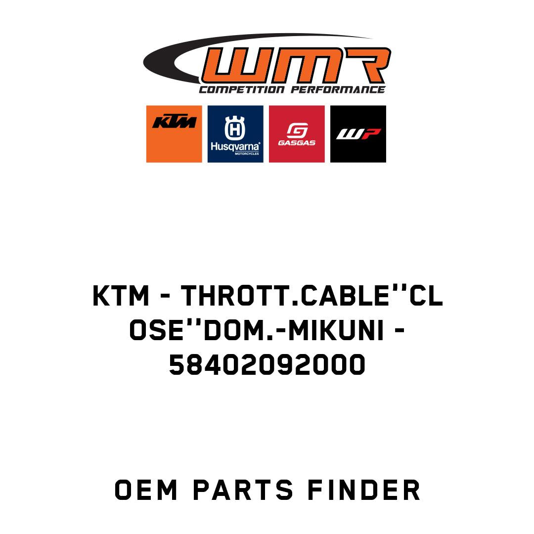 THROTT.CABLE''CLOSE''DOM.-MIKUNI
