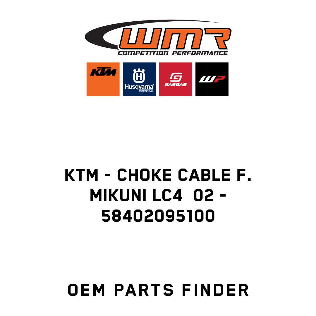 CHOKE CABLE F. MIKUNI LC4  02