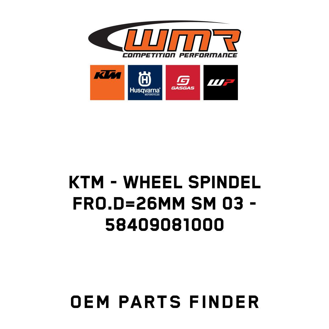 WHEEL SPINDEL FRO.D=26MM SM 03