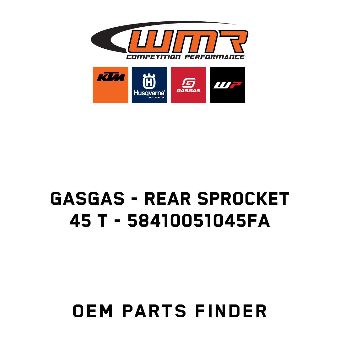 Rear sprocket 45 T