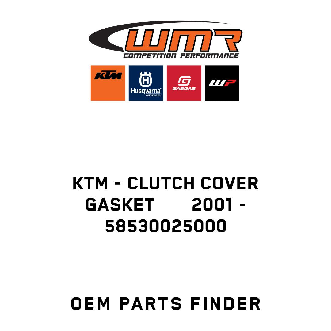CLUTCH COVER GASKET       2001