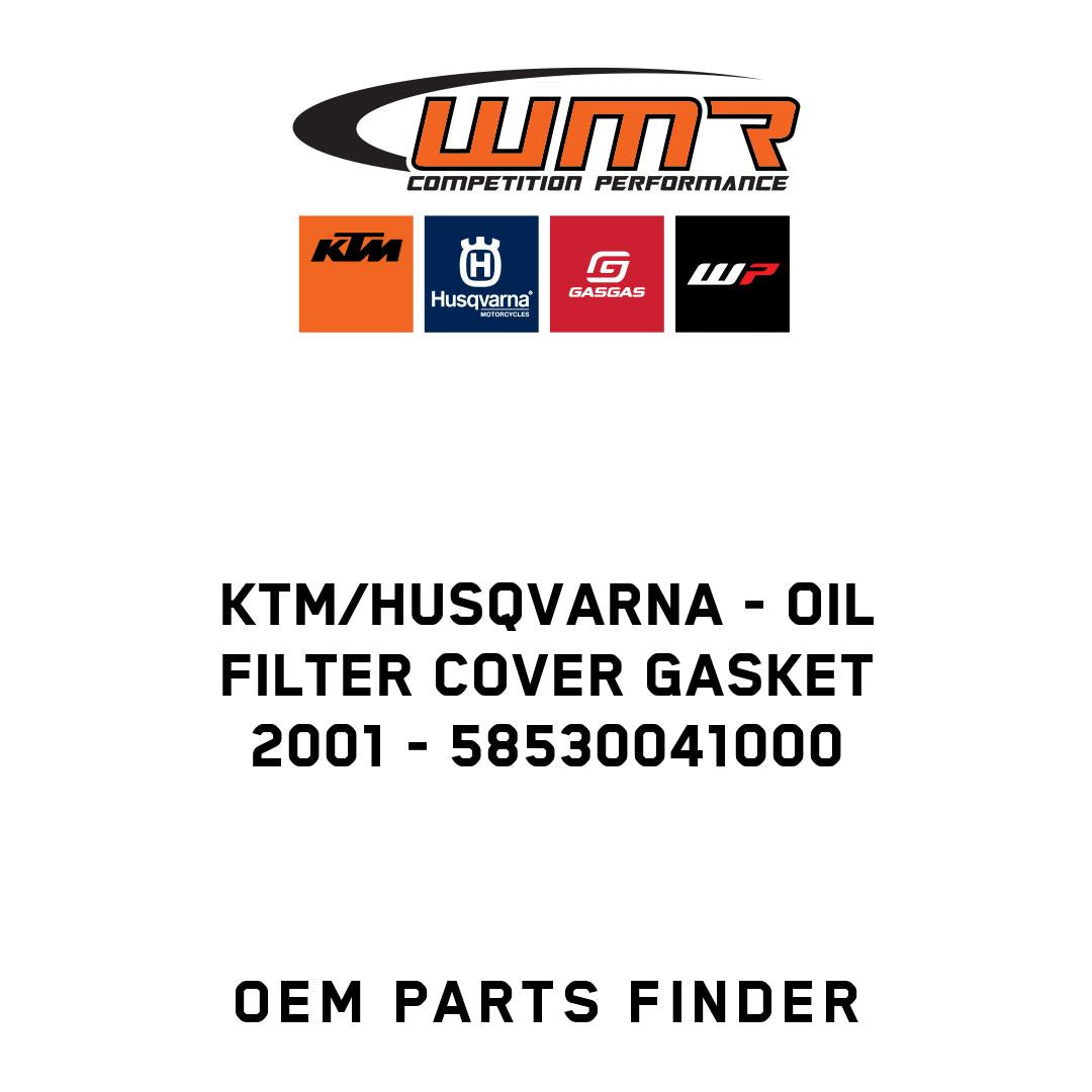 OIL FILTER COVER GASKET   2001