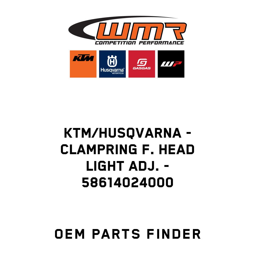 CLAMPRING F. HEAD LIGHT ADJ.