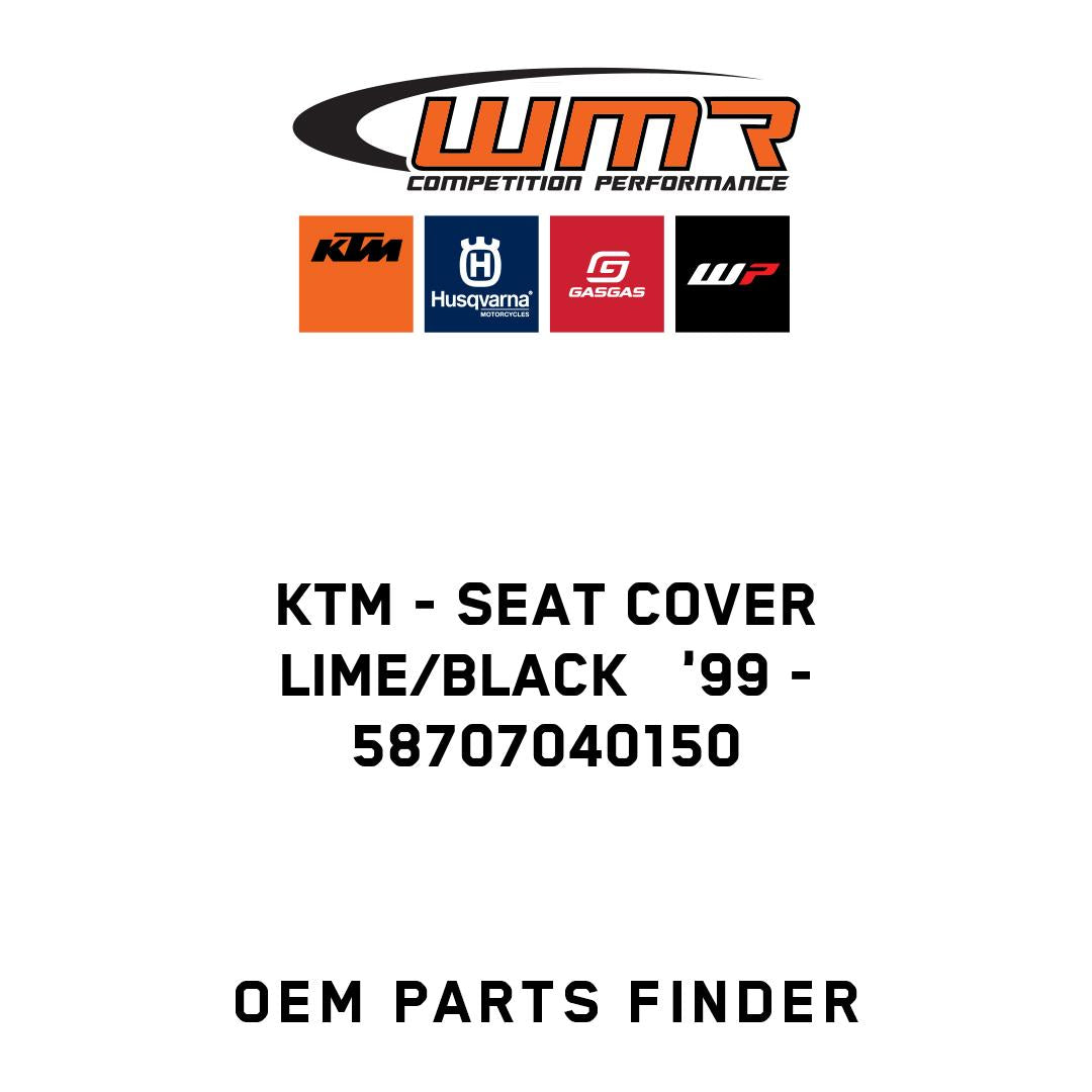SEAT COVER LIME/BLACK '99