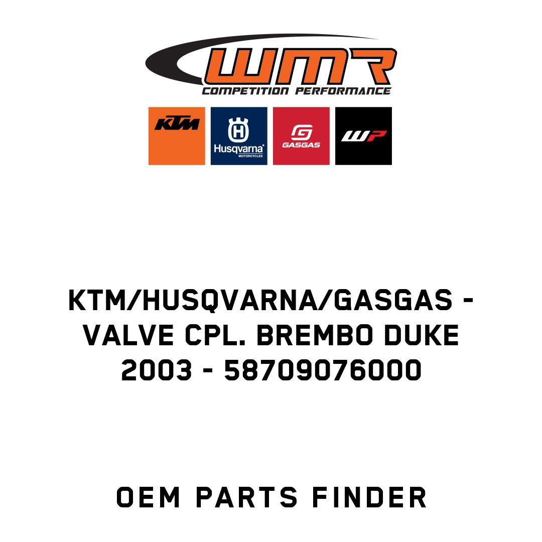 VALVE CPL. BREMBO DUKE    2003