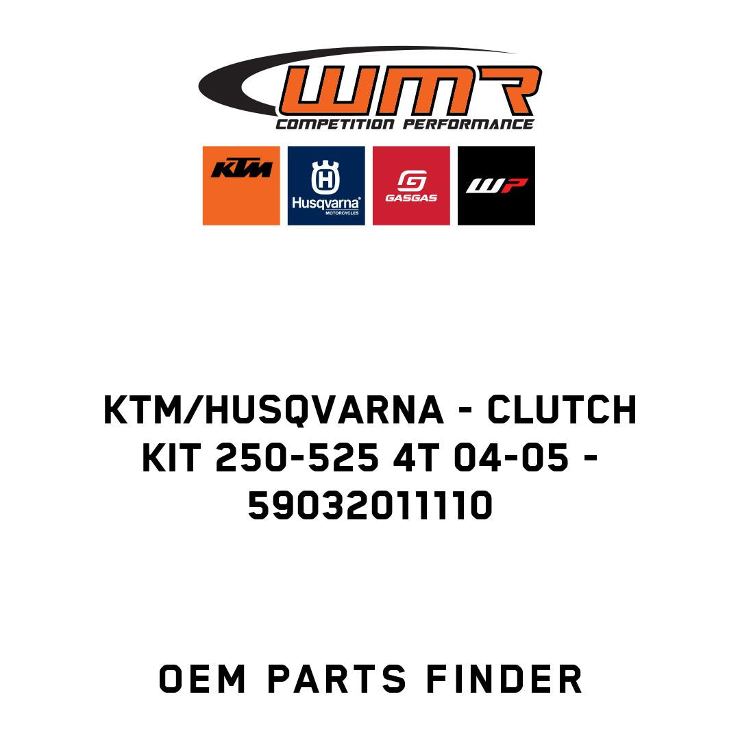 CLUTCH KIT 250-525 4T 04-05