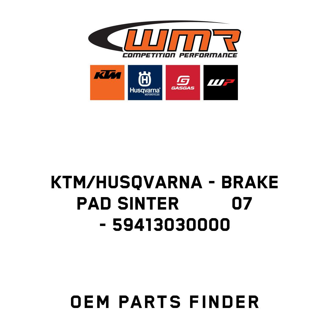 BRAKE PAD SINTER          07
