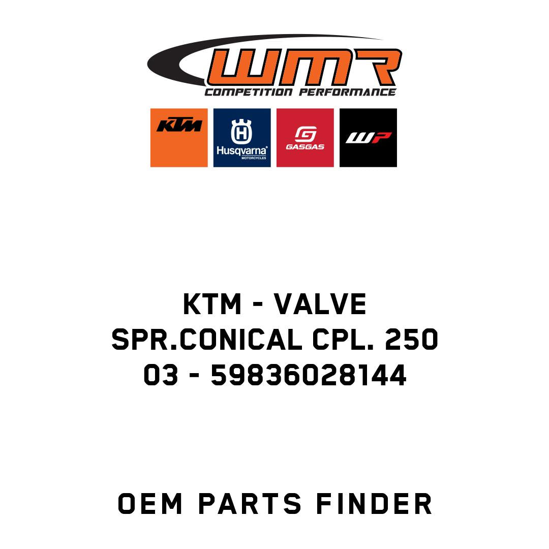 VALVE SPR.CONICAL CPL. 250  03