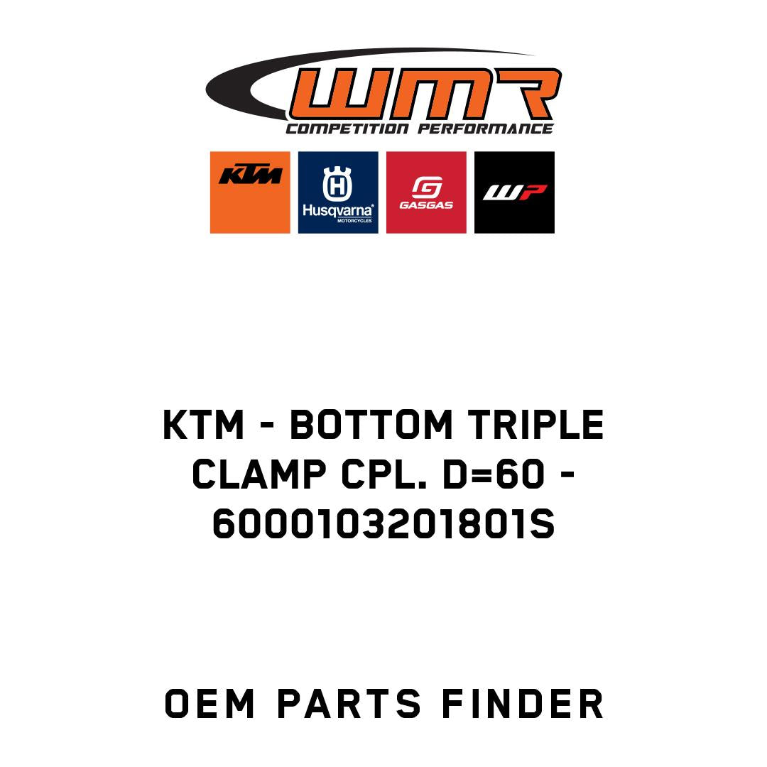 BOTTOM TRIPLE CLAMP CPL. D=60