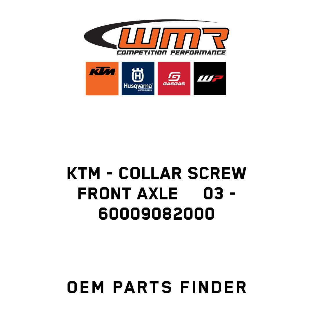 COLLAR SCREW FRONT AXLE     03