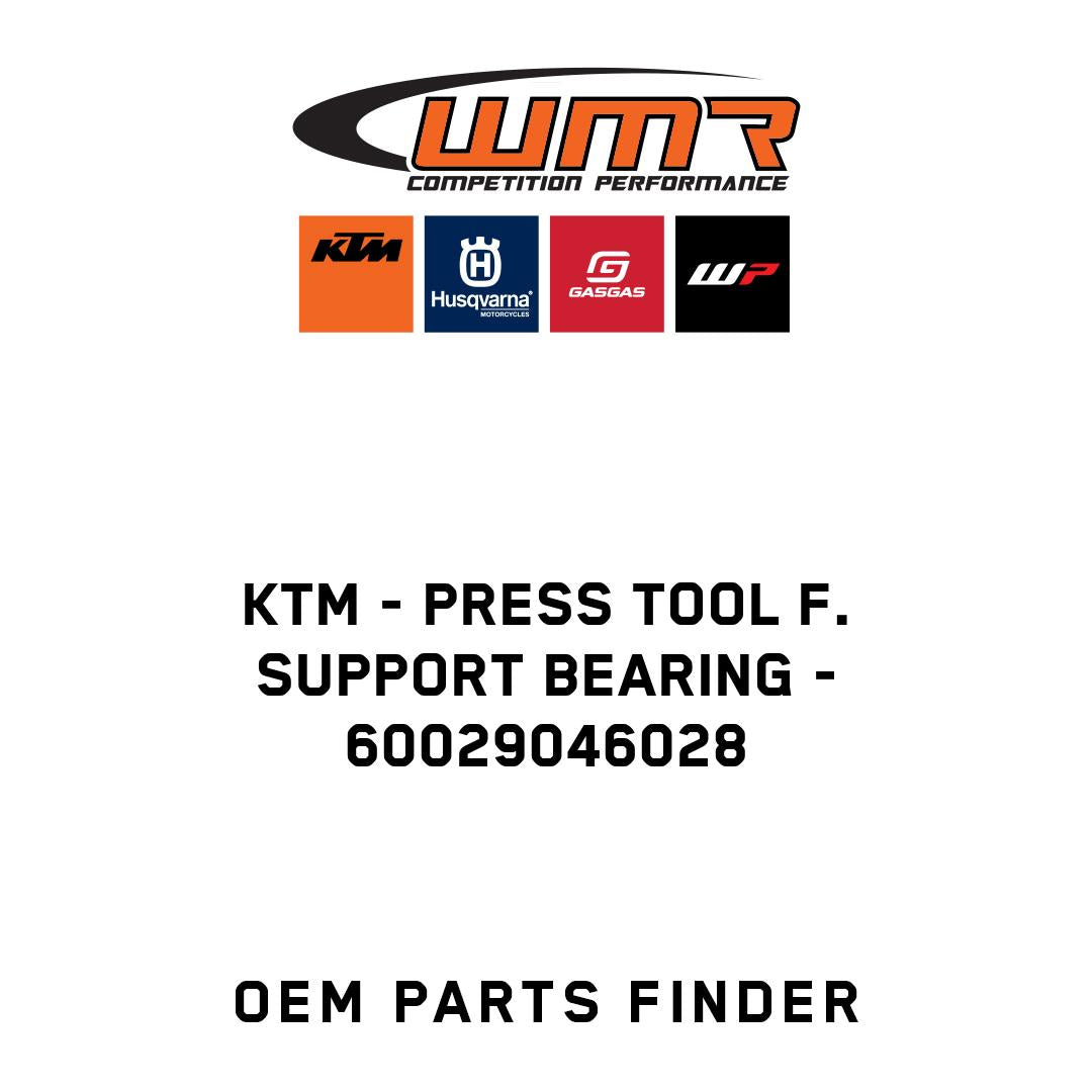 PRESS TOOL F. SUPPORT BEARING