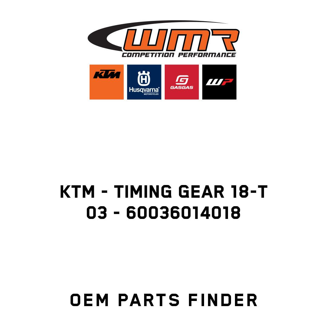 TIMING GEAR 18-T            03
