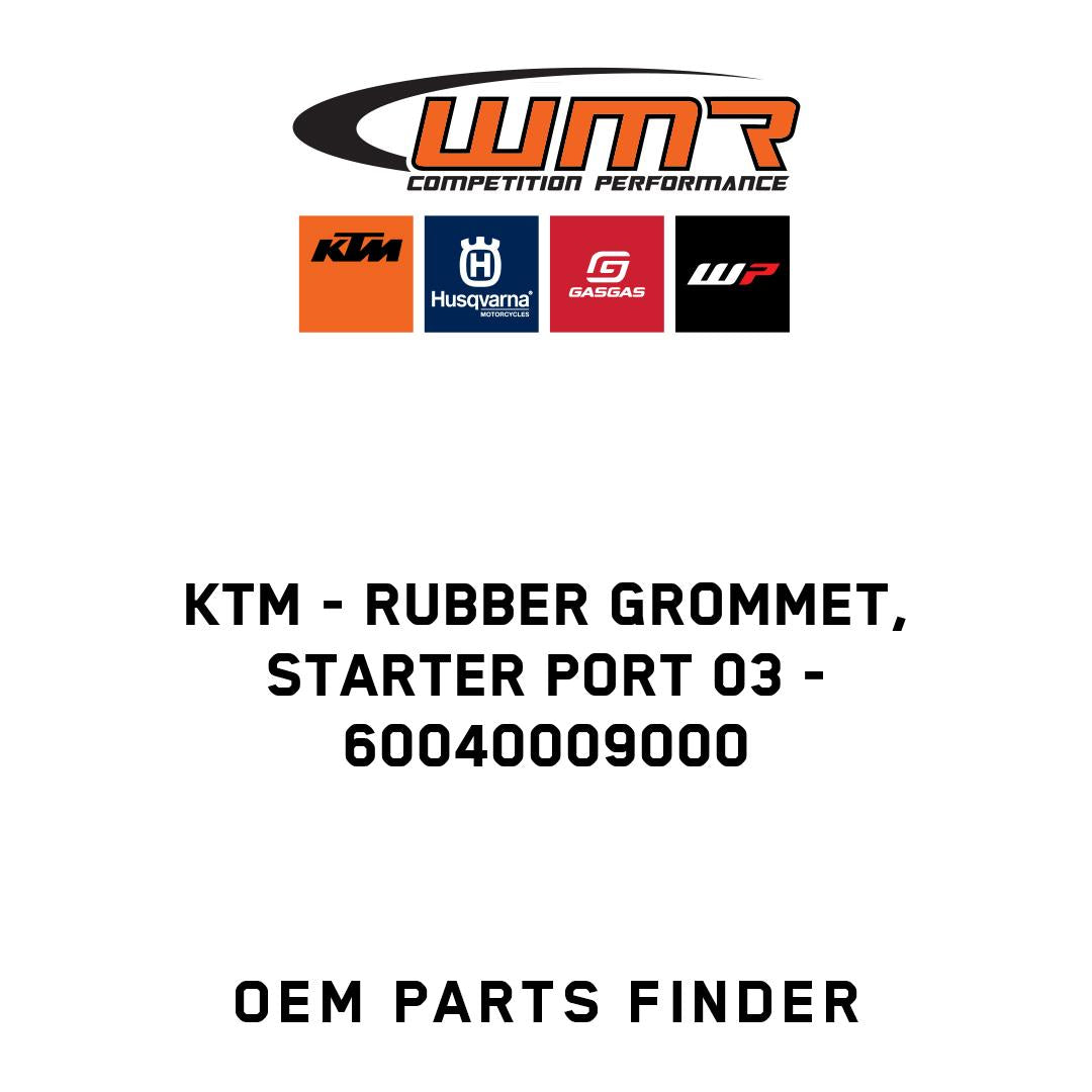 Rubber grommet, starter port 03