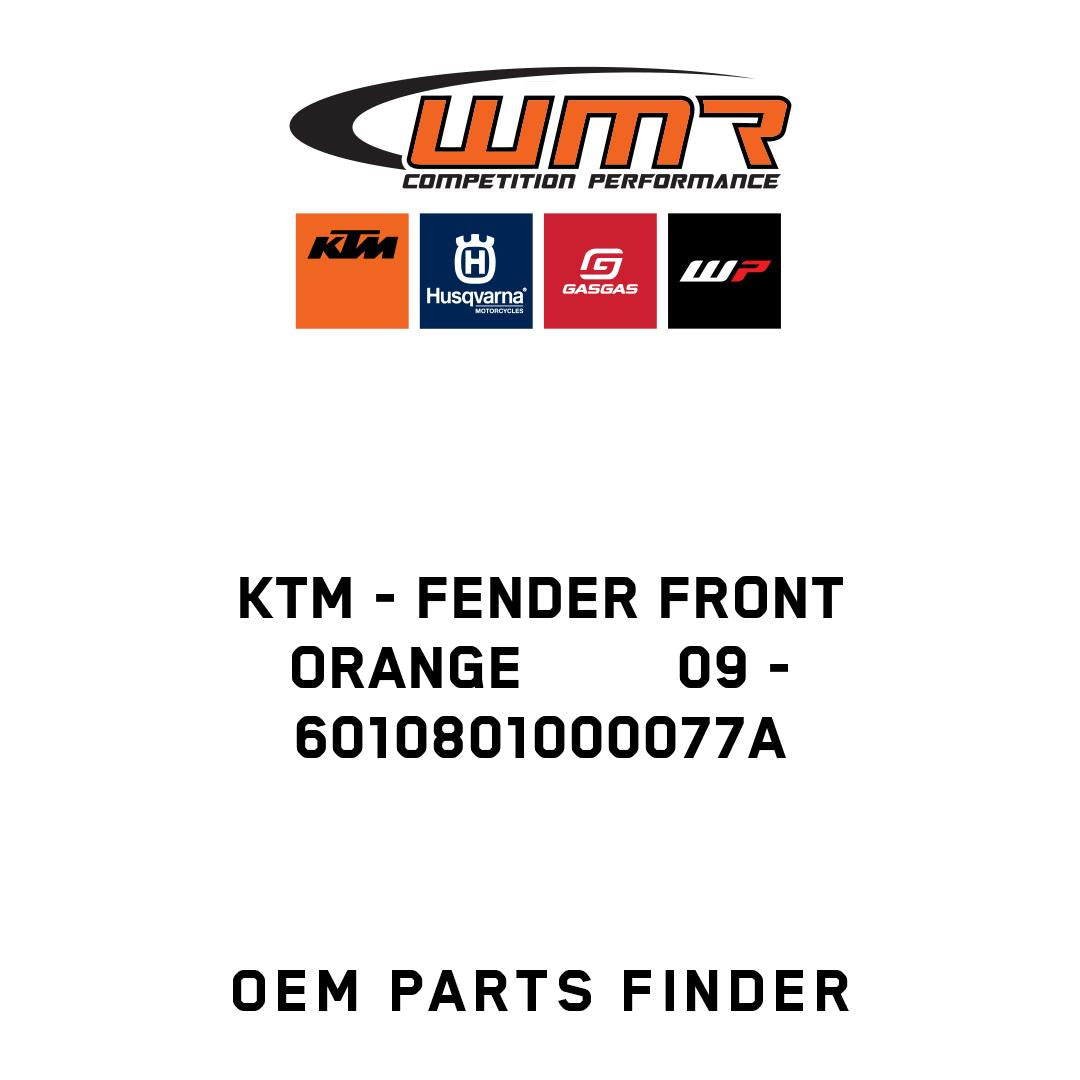 FENDER FRONT ORANGE         09