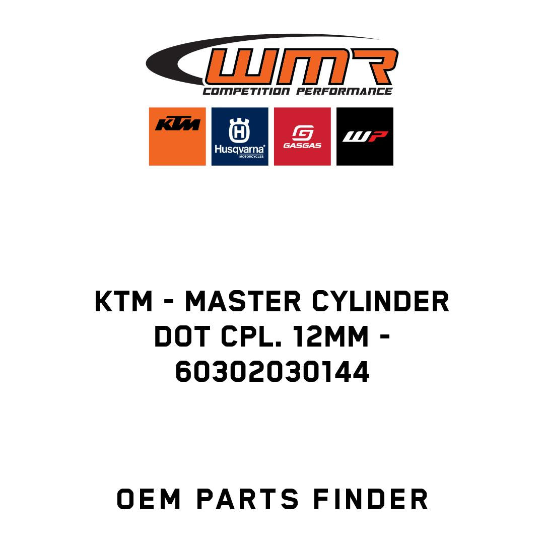 MASTER CYLINDER DOT CPL. 12MM