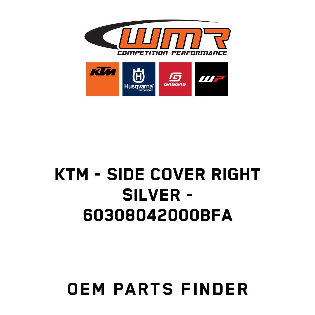 SIDE COVER RIGHT SILVER