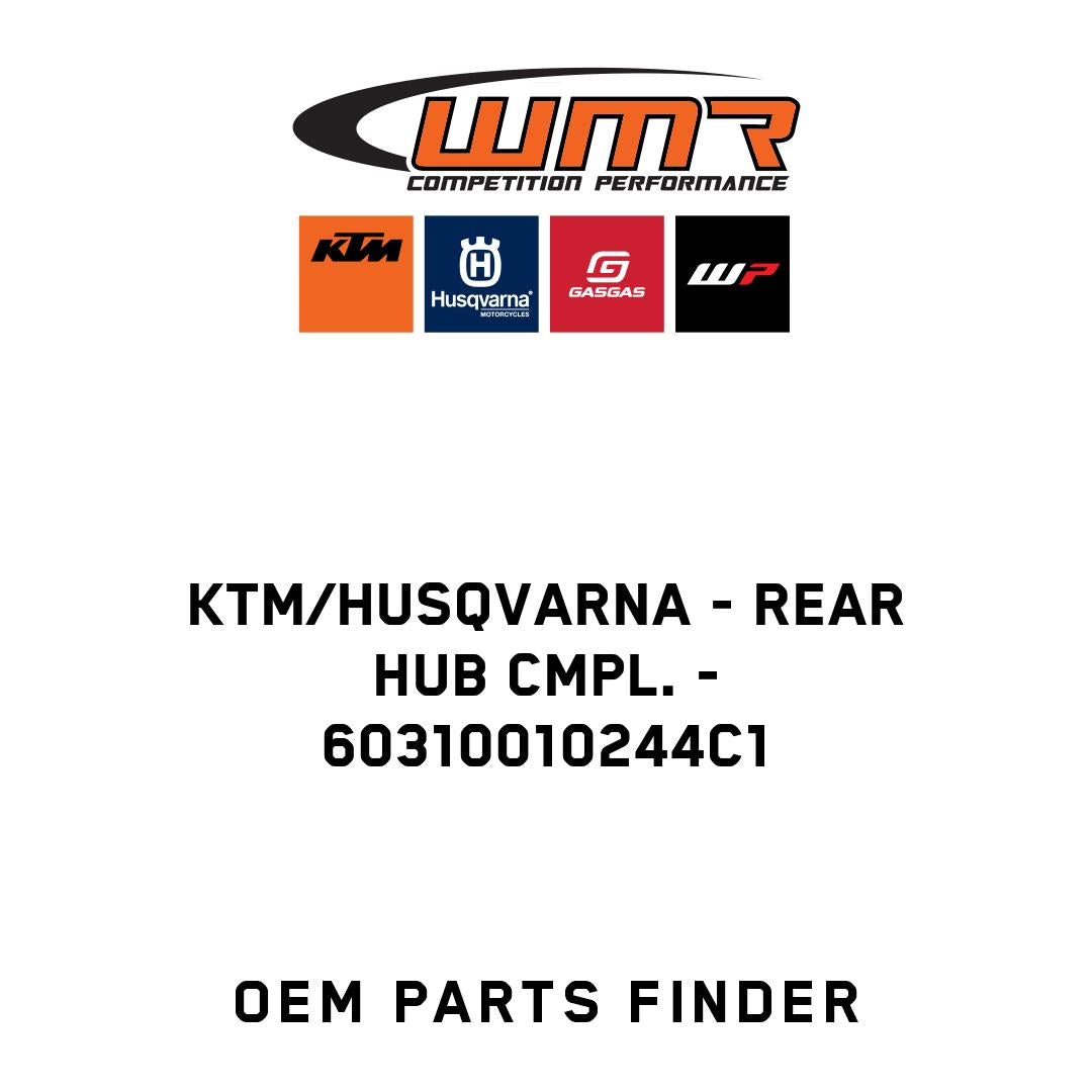 Rear hub cmpl.