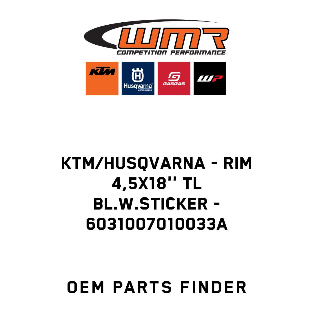 Rim 4,5x18'' TL bl.w.sticker