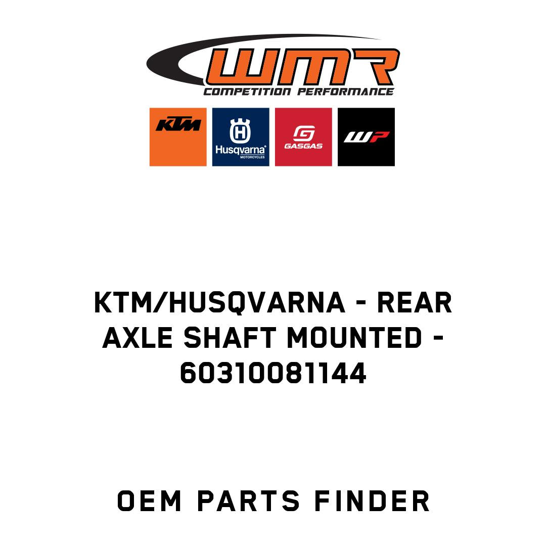 Rear Axle Shaft mounted