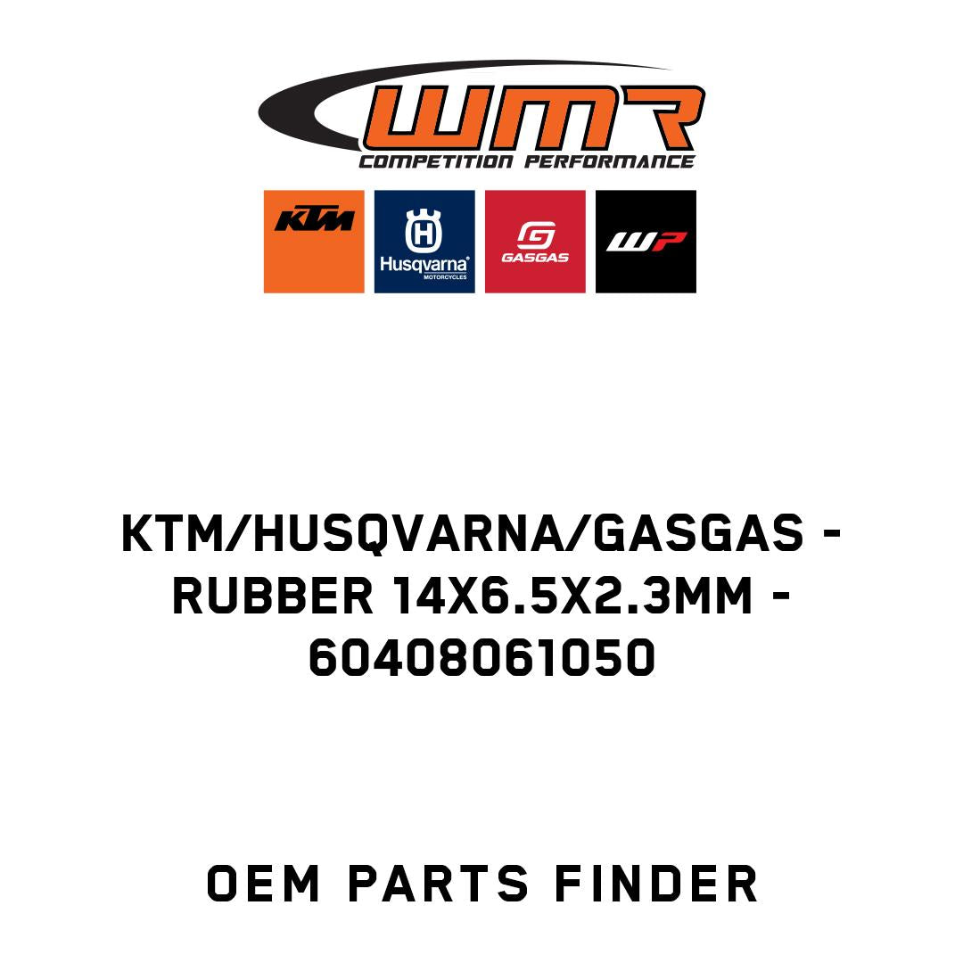 RUBBER 14X6.5X2.3MM