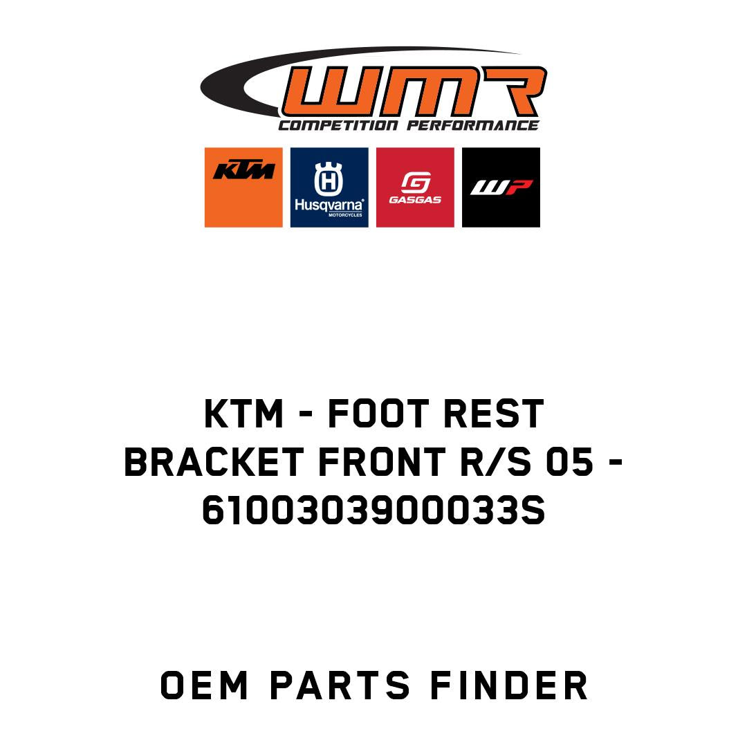 FOOT REST BRACKET FRONT R/S 05