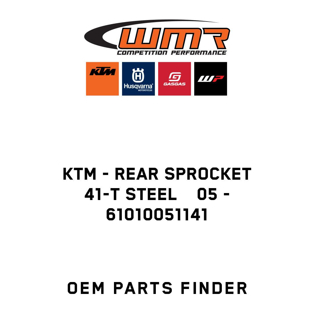 REAR SPROCKET 41-T STEEL    05