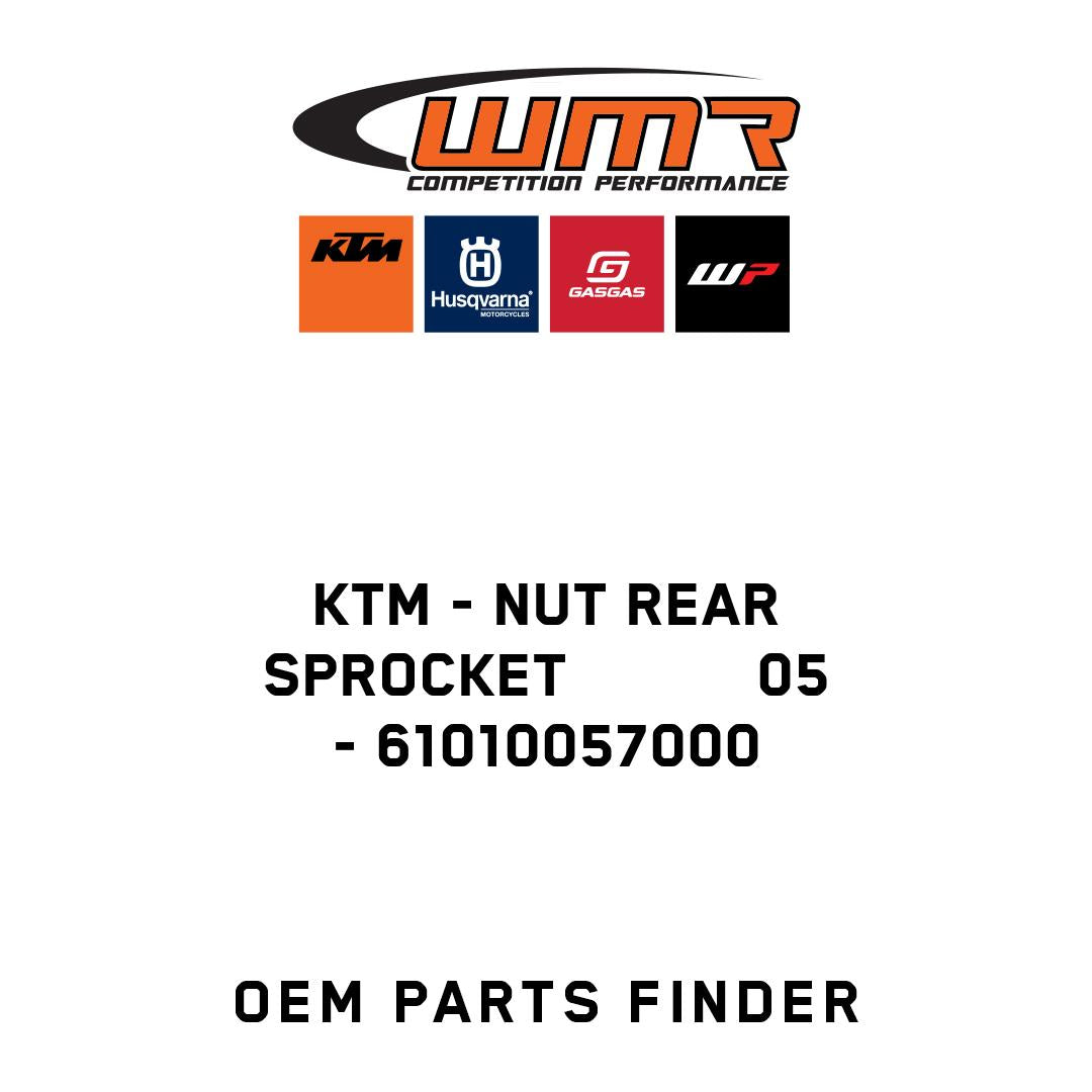 NUT REAR SPROCKET           05