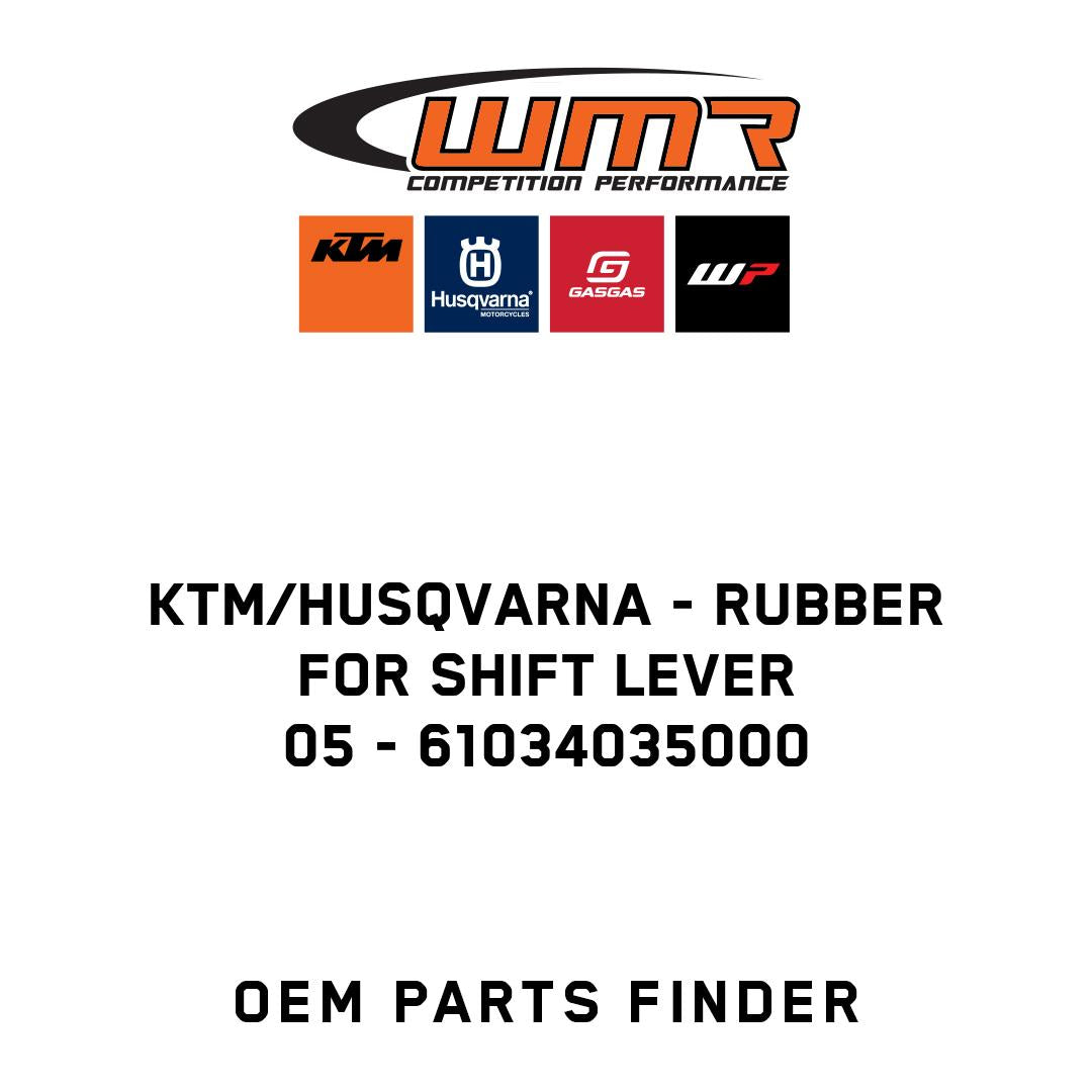 RUBBER FOR SHIFT LEVER      05